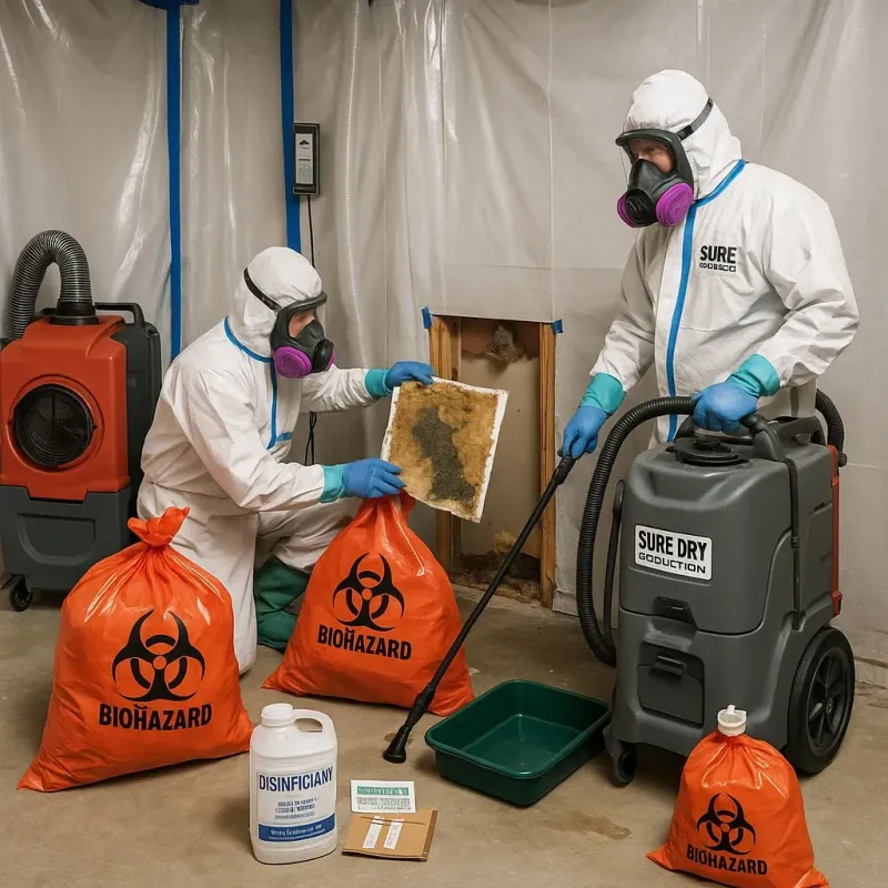 Contaminated Water Handling Protocols process in North Andrews Gardens, FL